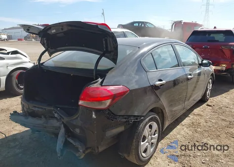 2017 Kia Forte Lx из США, поврежденный, VIN 3KPFL4A79HE127384